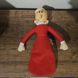 Olive Oil -Popeye Characters 2000 Play-by-play Plush Dolls 11" Long!